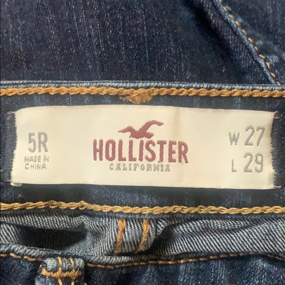 Hollister Jeans 5R 27X29 Slim Straight - Picture 4 of 4